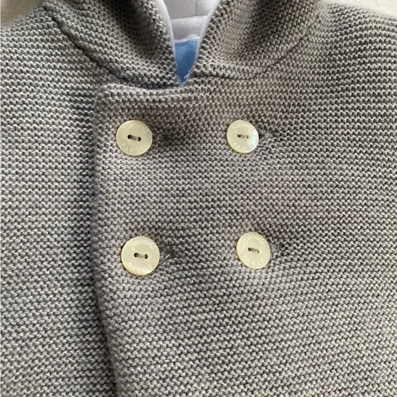 NWT Jacadi wool baby coat. Size 3 mo - Picture 5 of 7